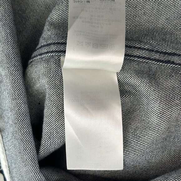 Louis Vuitton Navy & White Leaf Baseball Jersey - Picture 5 of 6